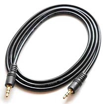 Фото товару Кабелі AUX 3pin Audio 3.5 mm Male на Audio 3.5 mm Male, 1.2 м