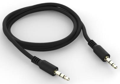 Кабелі AUX 3pin Audio 3.5 mm Male на Audio 3.5 mm Male, 2 м - зображення 1