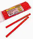 Фото товара Карандаш строительный 180мм, 12шт, Сталь