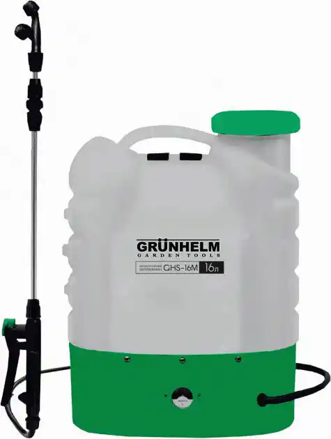Обприскувач GHS-16M Grunhelm акумуляторний - сучасний апарат для боротьби зі шкідниками, бур