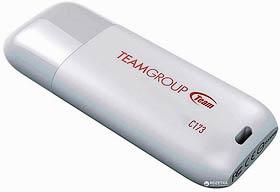 Фото товару Флешка 16 Гб Team Group C173 USB 2.0 біла