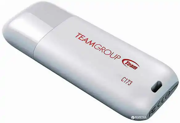 Флешка 16 Гб Team Group C173 USB 2.0 біла - зображення 5