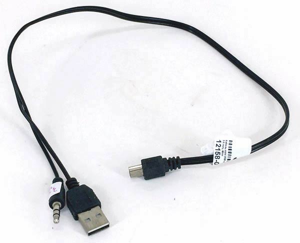 Кабелі mini USB на USB Male + Jack 3.5 mm, 46 см - зображення 6