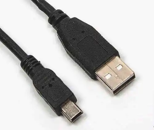 Кабелі USB 2.0 Male на mini USB Male, 10 см - зображення 5