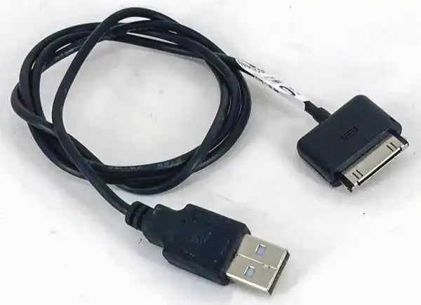 Кабель USB Male на iPhone4, чорний - зображення 5