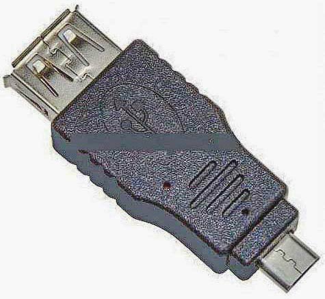 Адаптери micro USB 2.0 Male на USB Female - зображення 6