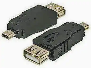 Адаптери mini USB 2.0 Male на USB Female - зображення 5