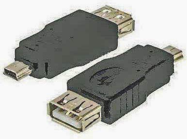 Адаптери mini USB 2.0 Male на USB Female - зображення 1