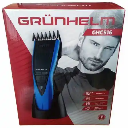 Машинка для стрижки акумуляторна Grunhelm GHC516 на 5 рівнів довжини стрижки: 3-6-9-12-15 мм. - зображення 5
