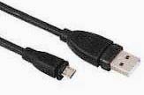 Фото товару Кабель USB 2.0 Male на micro USB Male, підтримка 2.4 А, 20 см,