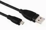 Кабель USB 2.0 Male на micro USB Male, підтримка 2.4 А, 20 см, - зображення 5