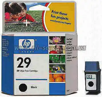 Картриджі HP 29 (51629AE) Black 40 ml - зображення 5