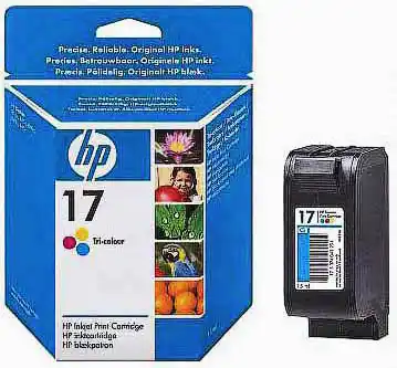 Картриджі HP 17 Color (C6625A), для: DJ 816C, 825C, 840C, 843C, 845C - зображення 5