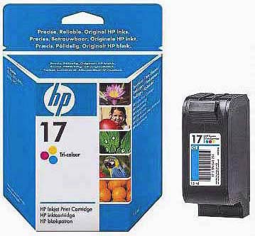 Картриджі HP 17 Color (C6625A), для: DJ 816C, 825C, 840C, 843C, 845C - зображення 1