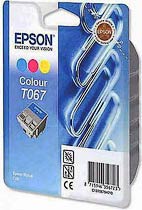 Фото товару Комплект кольорових картриджів Epson Stylus (C13T067040) Color для: C48
