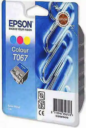 Комплект кольорових картриджів Epson Stylus (C13T067040) Color для: C48 - зображення 5