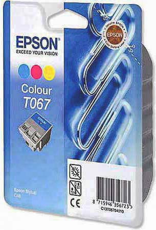 Комплект кольорових картриджів Epson Stylus (C13T067040) Color для: C48 - зображення 1