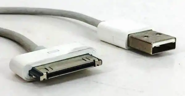 Кабель USB Male на iPhone4, білий - зображення 5