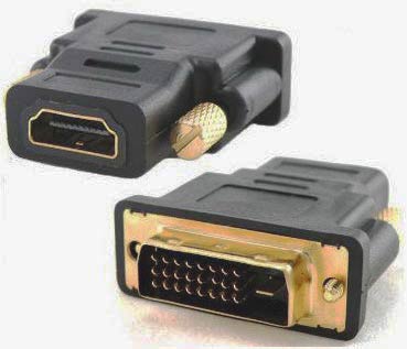 Адаптер HDMI Female to DVI Male (24+5) позолочені контакти - зображення 6
