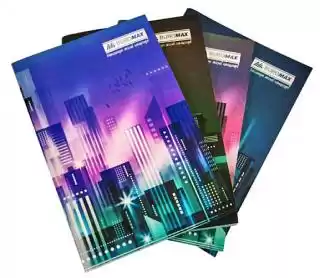 Фото товара Блокнот А4, 96 листов в клетку, с твердой обложкой и цветным изображением природы