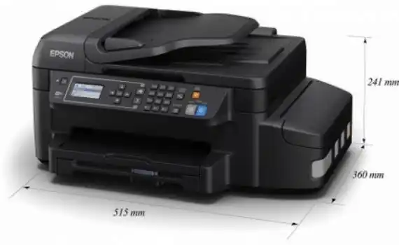 Фабрика друку Epson L655 з системою чорнил with WI-FI (C11CE71403) + USB cable - зображення 5