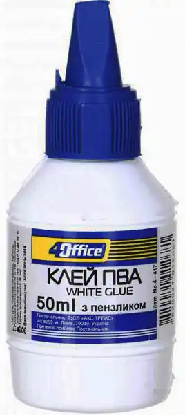 Клей ПВА з пензликом, 40 г, ZiBi - зображення 5