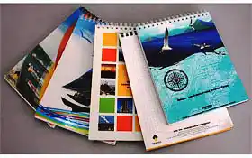 Фото товара Блокнот А6, 40 листов, верхняя пружина, Колорит БСВ-40