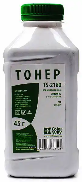 Тонер Samsung ML2160, 2165, SCX3400,3405, ColorWay 45 g, для заправки лазерних принтерів - зображення 5