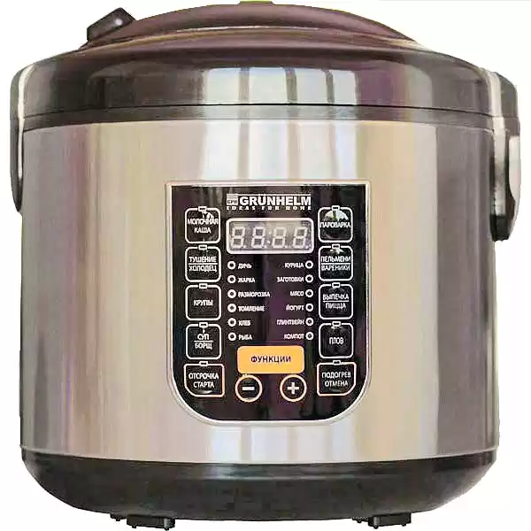 Мультиварка GRUNHELM MC-22SB, 5 л, чорна, 900W - зображення 5