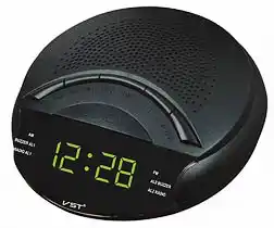 Фото товара Часы электронные сетевые VST 903-2 Радио FM/AM