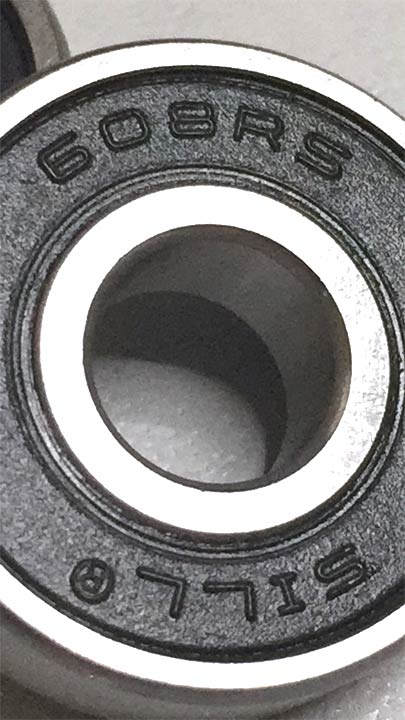 Підшипник SILL 608-RS (180018) (Литва), Розміри: 7.9*22*7 мм - зображення 2