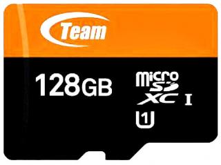 Фото товару Карта пам'яті 128Gb Team Group microSDXC UHS-1 + SD адаптер