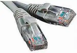 Кабель Патч-корд 2 м сірий, Cablexpert cat 5E PP12-2m, для створення компʼютерної мережі та підключення інтернету до компʼютера, ноутбука, телевізора - зображення 5