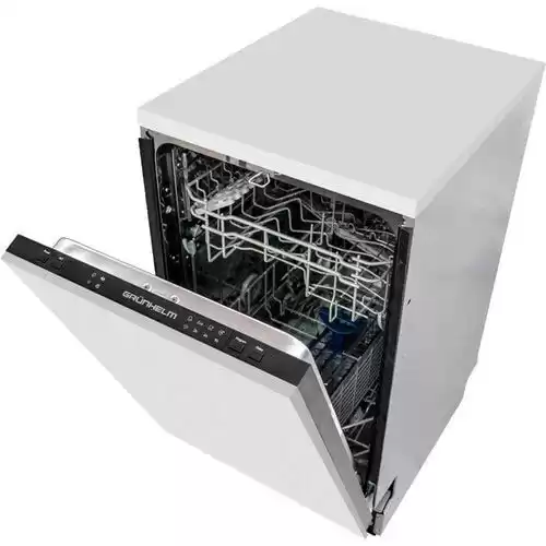 Посудомийна машина Grunhelm GDW 556 W, клас А+, розміри: 45ш*81в*56г см, рівень шуму 49 дБ, витрати води 10 л, 5 програм - зображення 5
