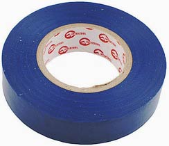 Фото товару Електроізоляційна стрічка ПВХ 0,15мм*17мм*20м синя Сталь