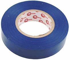 Фото товару Електроізоляційна стрічка ПВХ 0,15мм*17мм*25м синя Сталь