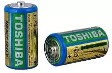 Батарейка C R14, Toshiba, 1,5 V, уп. 10/2/1, аналоги: LR14, UM2, 13, 14, 14D - зображення 5