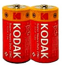 Батарейка C R14, Kodak, 1,5 V, уп. 10/2/1, аналоги: LR14, UM2, 13, 14, 14D - зображення 6