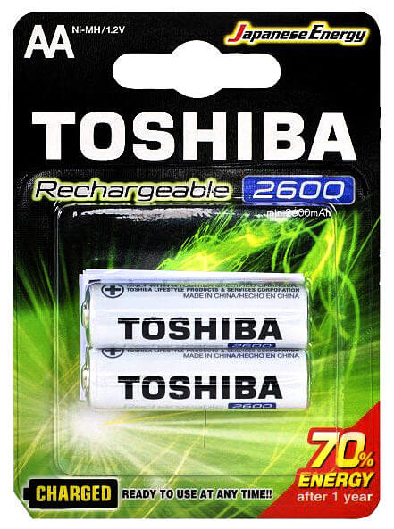 Акумулятор Toshiba 2600mAh AA - зображення 6