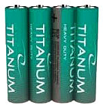Батарейка AA R6, Titanum, 1,5 V, сольова, уп. 40/4/1, аналоги: LR6, UM3, 15, 15A, MN1500 - зображення 6