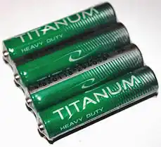 Фото товара Батарейка AAA R03, Titanum, 1,5 V, щелочная, уп. 4/1, аналоги: LR03, UM4, 24A, MN2400, AM4