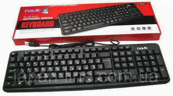 Клавіатура мультимедійна USB Havit HV-KB378 - зображення 5