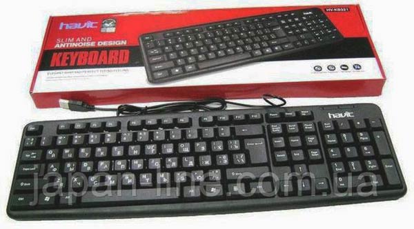Клавіатура мультимедійна USB Havit HV-KB378 - зображення 6