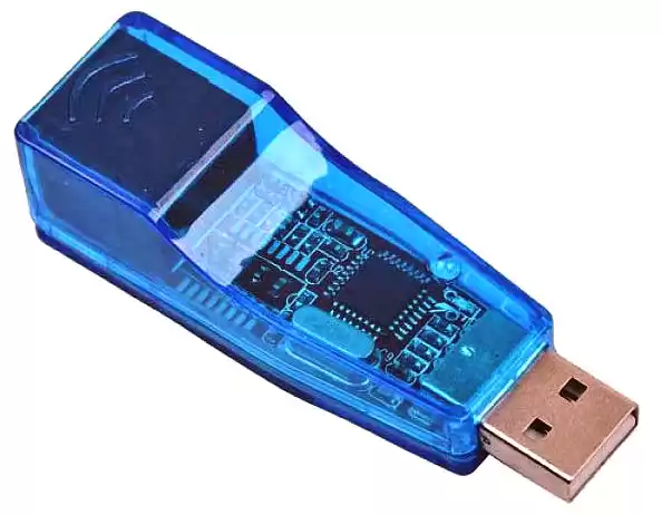 Мережева карта USB 3.0 LAN на  RJ-45 female QTS1081B біла - зображення 5