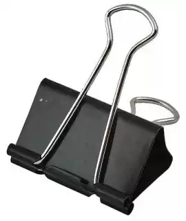 Фото товара Биндер 32 мм Buromax черный, в упаковке 12шт. (зажим для бумаг)