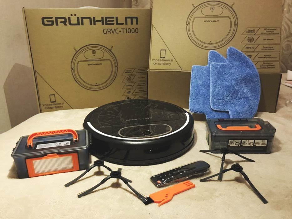 Пилосос робот GRUNHELM GRVC-T1000 - зображення 3