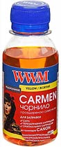 Фото товару Чорнило WWM CARMEN (CU/Y) Yellow, 100 г, універсальне для принтерів Canon