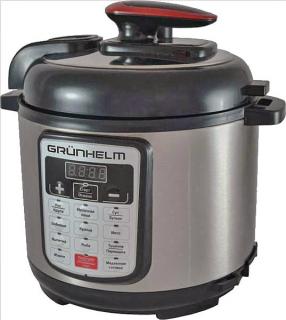 Фото товару Мультиварка-скороварка Grunhelm MPC-15B, 4 л, 900W