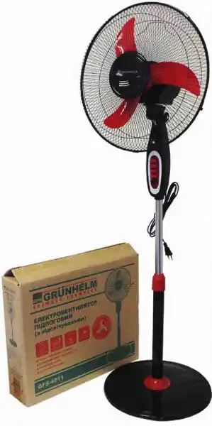 Вентилятор підлоговий GRUNHELM GFS-4011 40 Вт - зображення 5