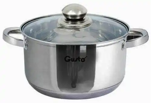 Каструля Gusto Solo 20 см (зі штампованими ручками) - зображення 5